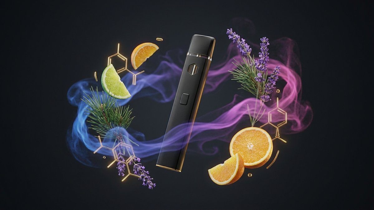 Terpene und ihre Verwendung in HCT- und HHC-Vapes