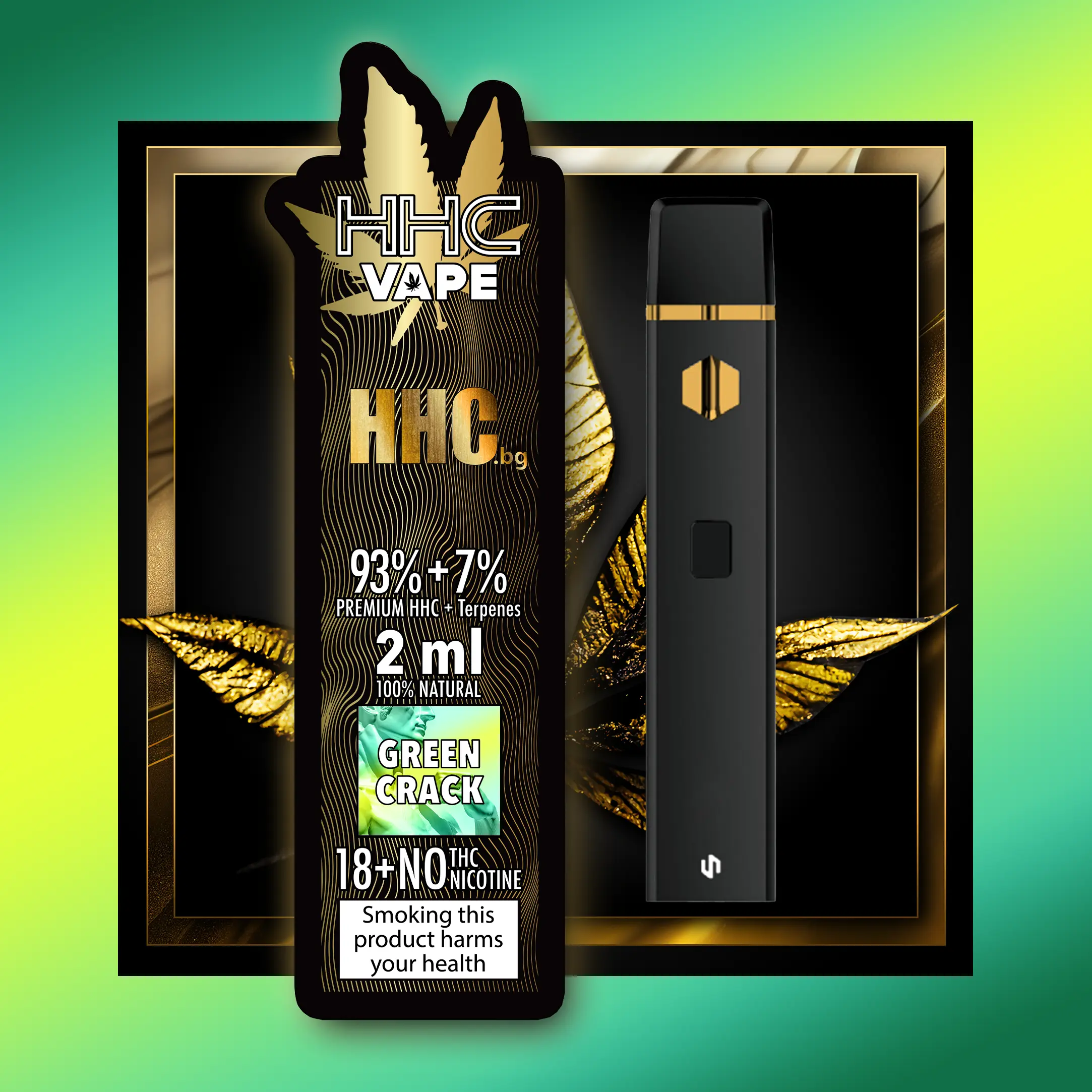 Pineapple Express H4CBD Premium-Vape - 2.00 ml. H4CBD