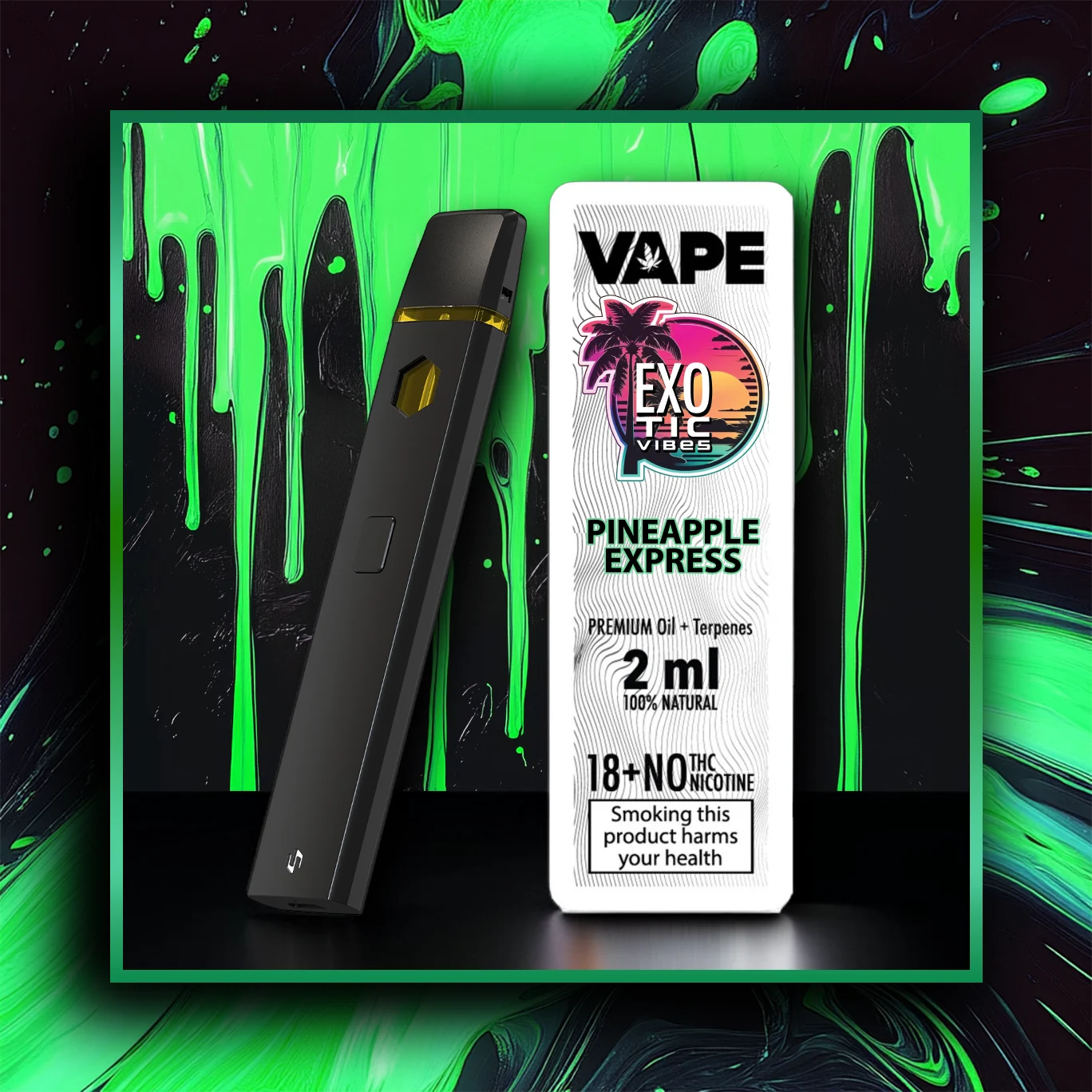 Strawberry Shortcake HHC Premium-Vape - 2.00 ml. CB9