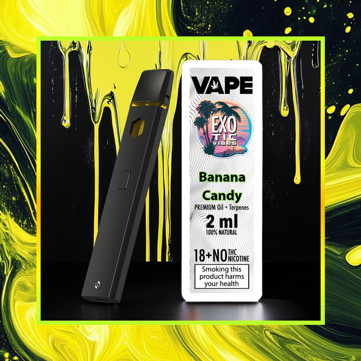Banana Candy HCT Premium-Vape - 2.00 ml. HCT