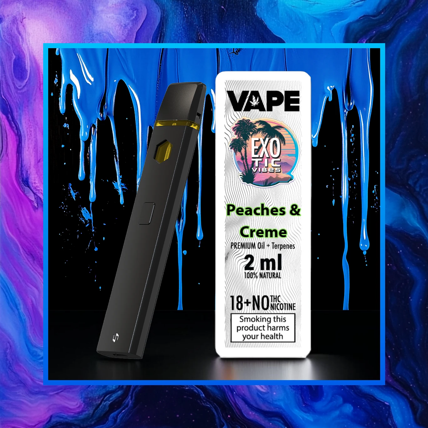 Peaches & Creme HCT Premium-Vape - 2.00 ml. HCT